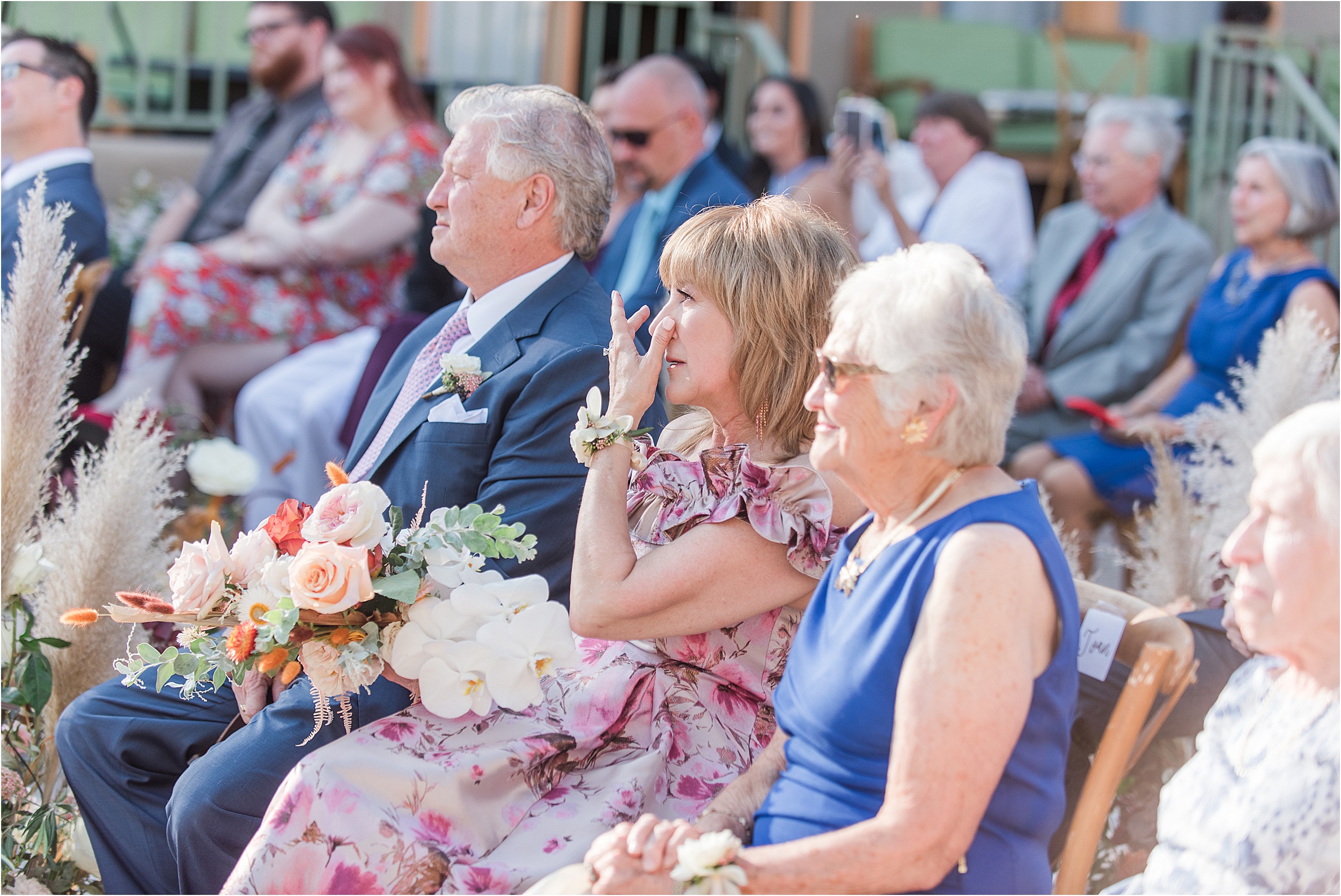 Grandma Flower Girls Entertain Wedding